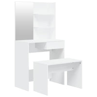 Set toletta di design 74,5 x 40 x 141 cm bianco 02_0006359