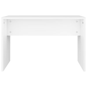 Set Tavolo da Toeletta Bianco 74,5x40x141 cm cod mxl 76376