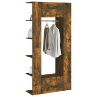 Mobili da Corridoio 2 pz Rovere Fumo in Legno Multistrato 3114179