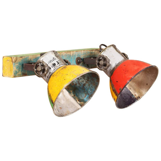 Lampada da Parete Industriale Multicolore 45x25 cm E27 344390