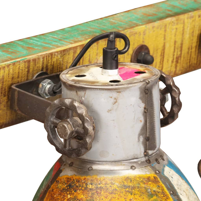 Lampada da Parete Industriale Multicolore 45x25 cm E27 344390