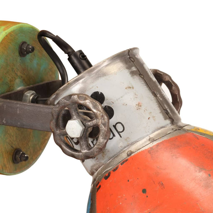 Lampade Soffitto/Parete Industriali 2 pz Recupero 17x24 cm E27 344391