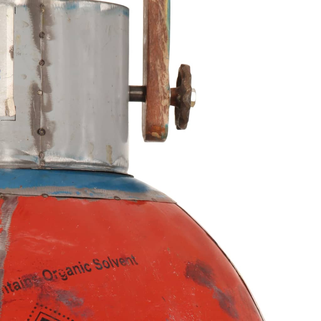 Lampada Sospesa Industriale 25 W Multicolore Rotonda 40 cm E27 344395