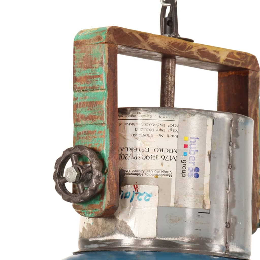 Lampada Sospesa Industriale 25 W Multicolore Rotonda 40 cm E27 344395