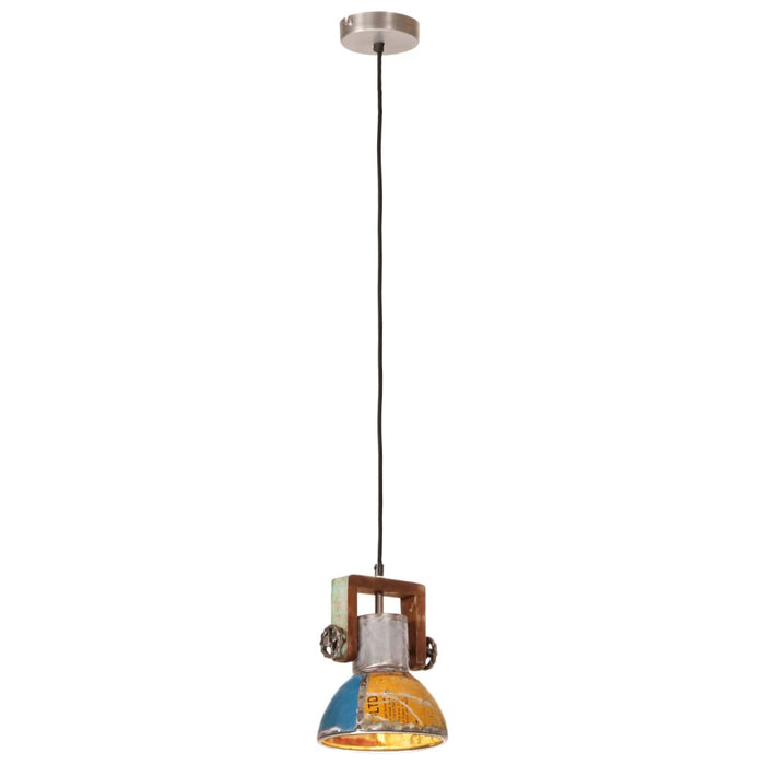 Lampada Sospesa Industriale 25 W Multicolore Rotonda 19 cm E27 344397