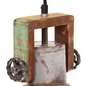 Lampada Sospesa Industriale 25 W Multicolore Rotonda 19 cm E27 344397