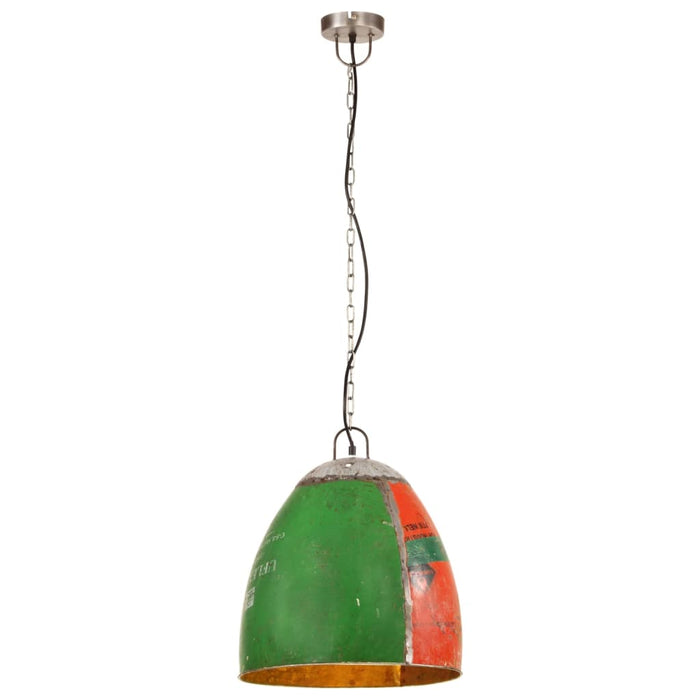 Lampada Sospesa Industriale 25 W Multicolore Rotonda 42 cm E27 344399
