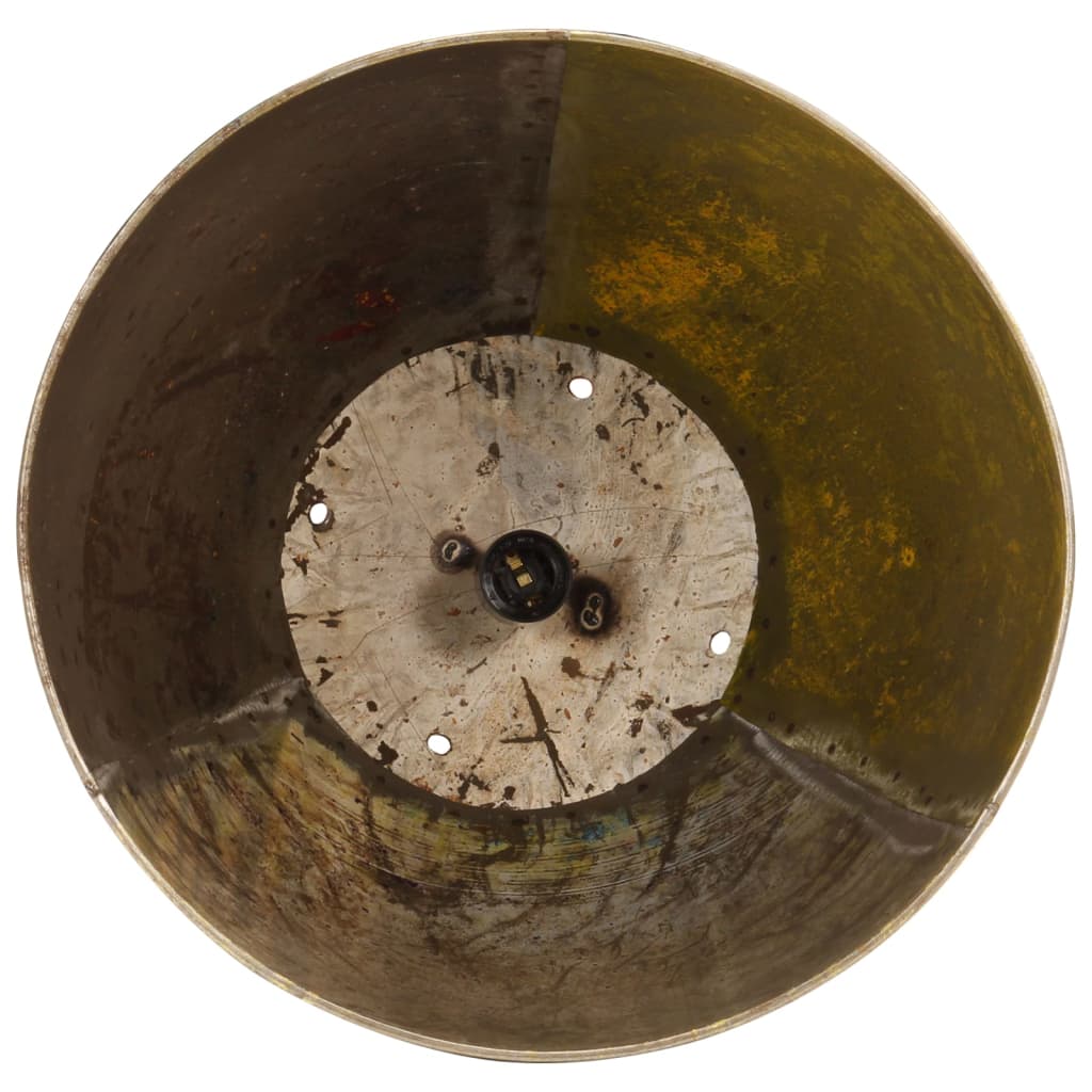 Lampada Sospesa Industriale 25 W Multicolore Rotonda 42 cm E27 344399