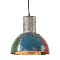 Lampada Sospesa Industriale 25 W Multicolore Rotonda 28,5cm E27