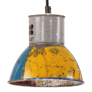 Lampada Sospesa Industriale 25 W Multicolore Rotonda 17 cm E27 344402