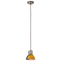 Lampada Sospesa Industriale 25 W Multicolore Rotonda 17 cm E27