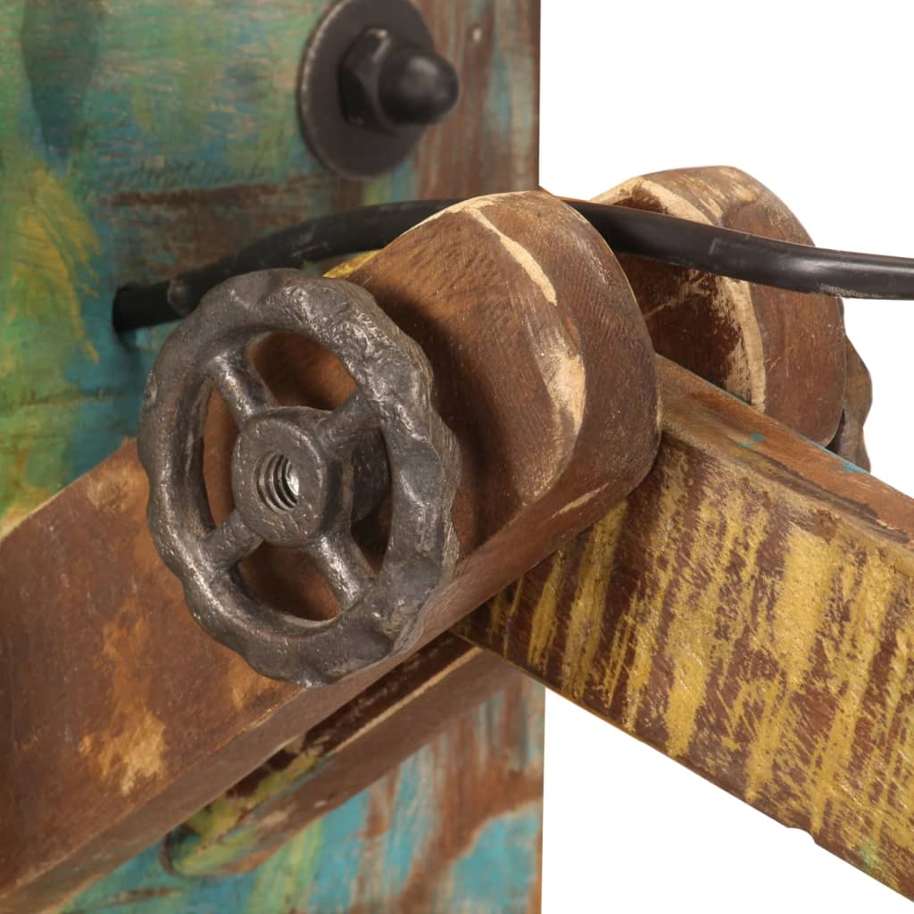 Lampada da Parete in Stile Industriale Rotonda Multicolore E27 344407