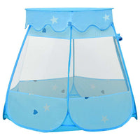 Tenda da Gioco per Bambini Blu 102x102x82 cm 93672