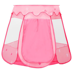 Tenda da gioco per bambini 102 x 102 x 82 cm rosa 02_0005154