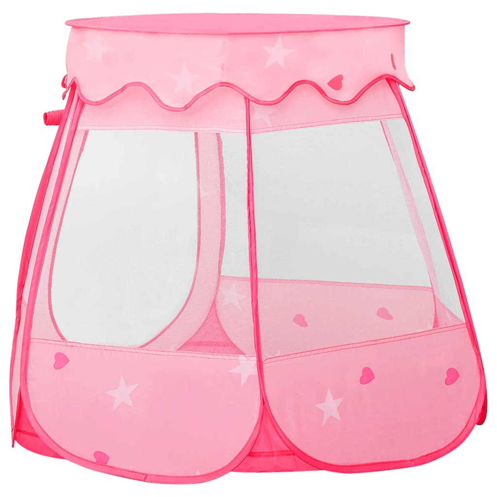 Tenda da gioco per bambini 102 x 102 x 82 cm rosa 02_0005154