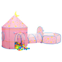 Tenda da gioco per bambini 301 x 120 x 128 cm rosa 02_0005130