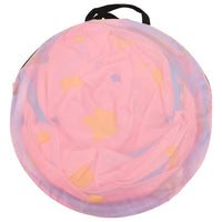Tenda da gioco per bambini 301 x 120 x 128 cm rosa 02_0005130