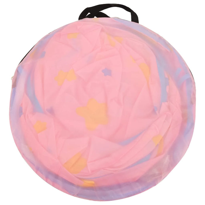 Tenda da gioco per bambini 301 x 120 x 128 cm rosa 02_0005130