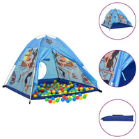 Tenda da gioco per bambini 120 x 120 x 90 cm blu 02_0005199