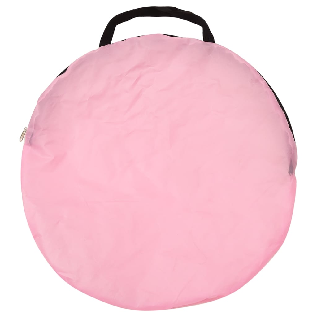 Tenda da gioco per bambini 100 x 100 x 127 cm rosa 02_0005131