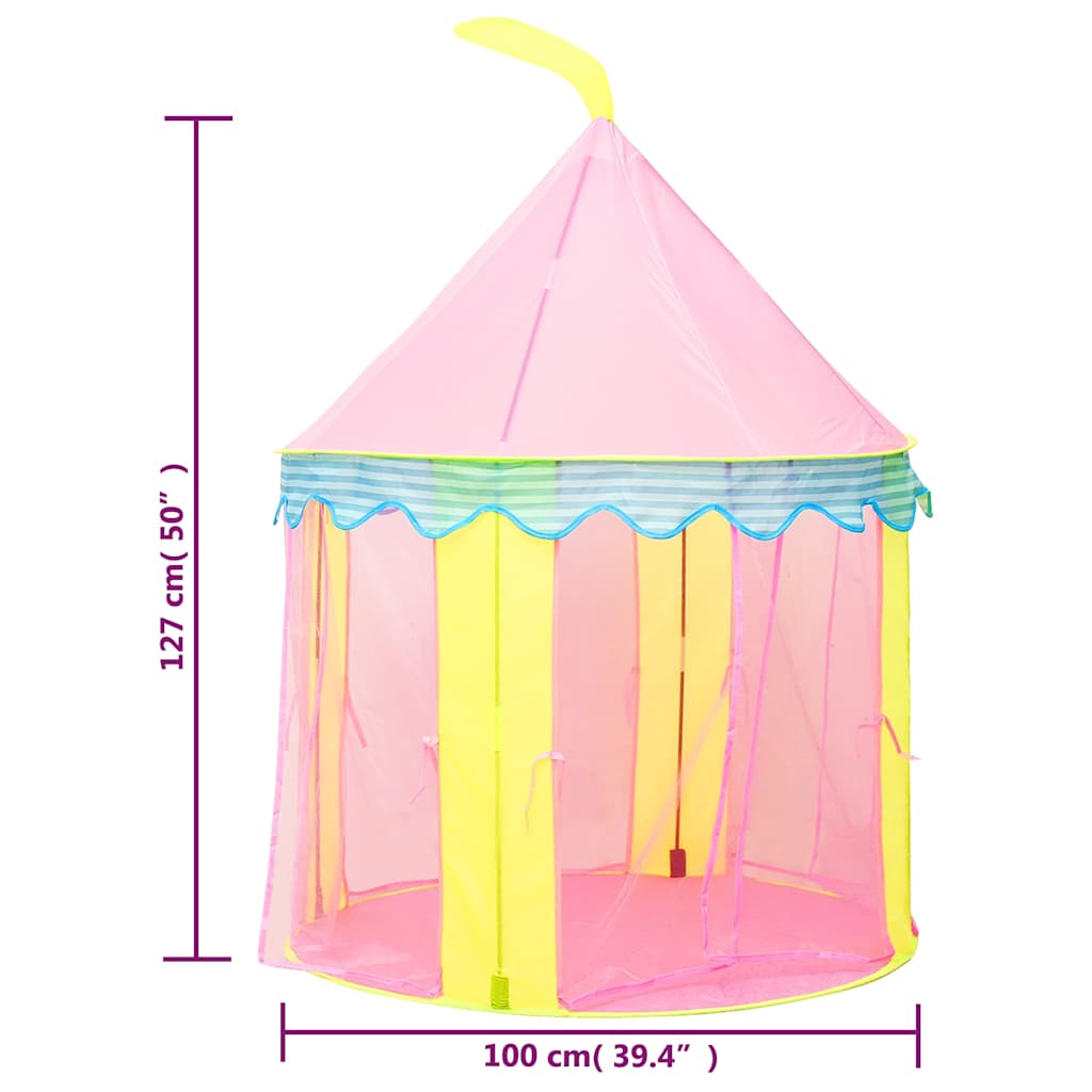 Tenda da Gioco per Bambini Rosa 100x100x127 cm cod mxl 72742
