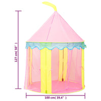 Tenda da Gioco per Bambini Rosa 100x100x127 cm cod mxl 72742