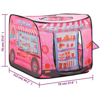 Tenda da gioco per bambini 70 x 112 x 70 cm rosa 02_0005132