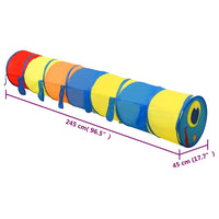 Tunnel da Gioco per Bambini Multicolore 145 cm in Poliestere cod mxl 77857