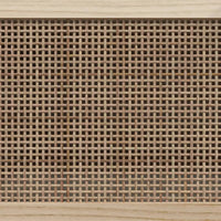 Mobile TV Marrone 80x30x40 cm Massello Pino e Rattan Naturale 345614