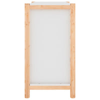 Credenza-Buffet-Armadio da cucina Bianca 62x38x70 cm in Legno Multistrato 217468