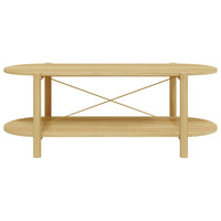 Tavolino da Salotto 110x48x40 cm in Legno Multistrato 345689