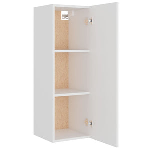 Set di Mobili Porta TV 4 pz Bianco in Legno Multistrato cod mxl 78374