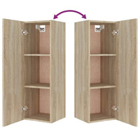 Set di Mobili Porta TV 5 pz Rovere Sonoma in Legno Multistrato cod mxl 12972