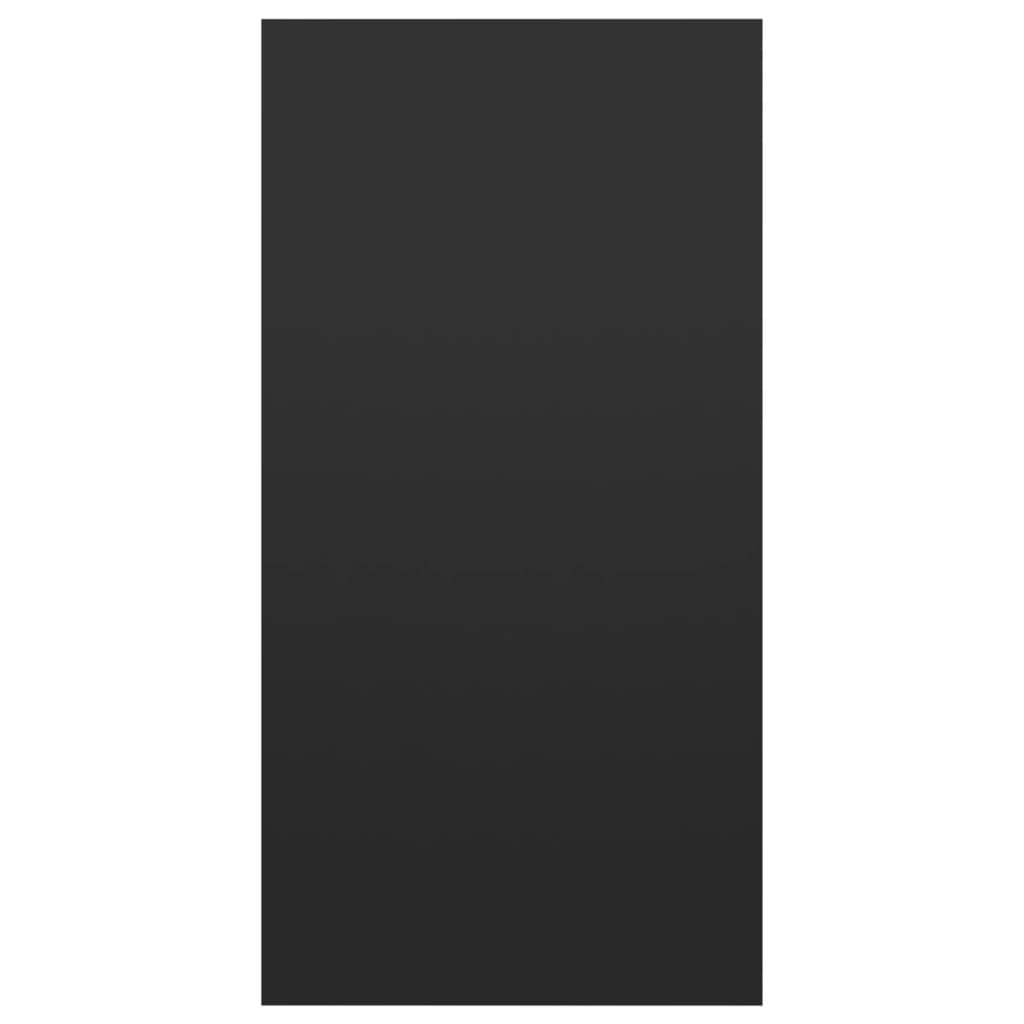 Set Mobili Porta TV 4 pz Nero in Legno Multistrato cod mxl 20053