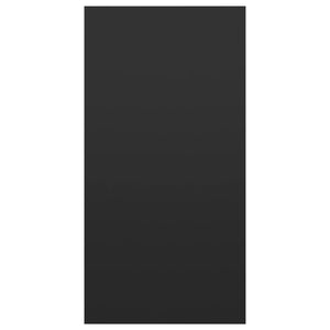 Set Mobili Porta TV 4 pz Nero in Legno Multistrato cod mxl 20053