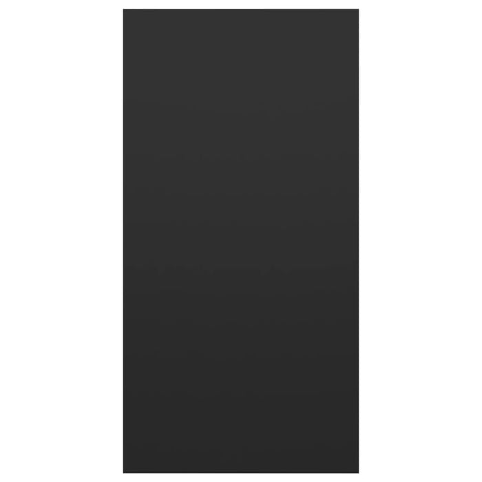 Set Mobili Porta TV 4 pz Nero in Legno Multistrato cod mxl 20053