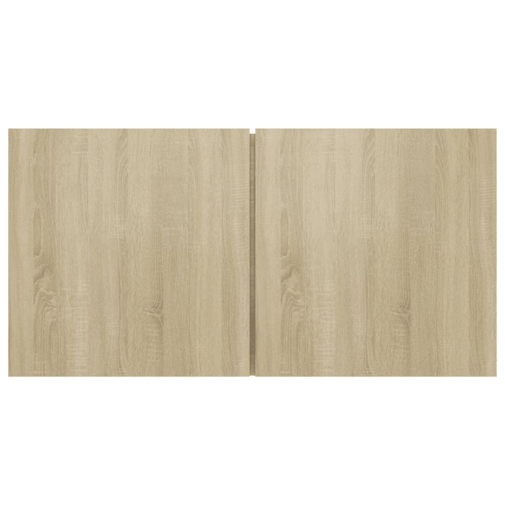 Set di Mobili Porta TV 4 pz Rovere Sonoma in Legno Multistrato cod mxl 20096