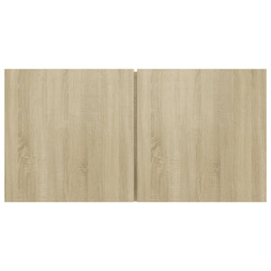 Set di Mobili Porta TV 4 pz Rovere Sonoma in Legno Multistrato cod mxl 20096