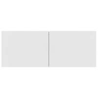 Set Mobili Porta TV 8pz Bianco in Legno Multistrato 3114414