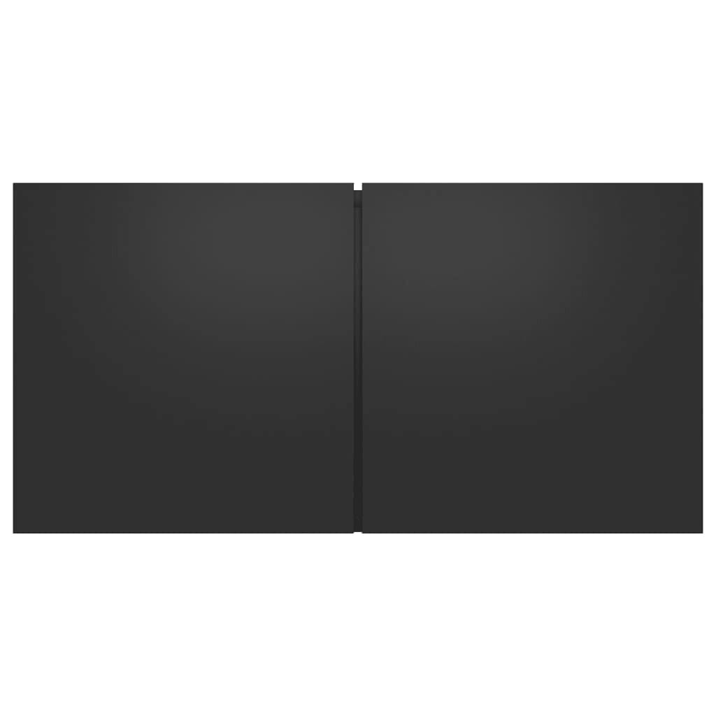 Set di Mobili Porta TV 5 pz Nero in Legno Multistrato 3114423