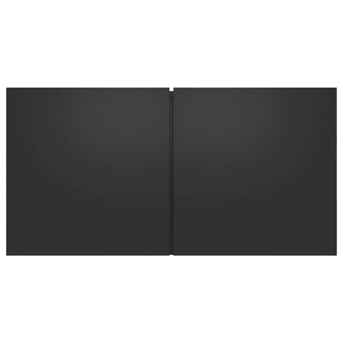 Set di Mobili Porta TV 5 pz Nero in Legno Multistrato 3114423