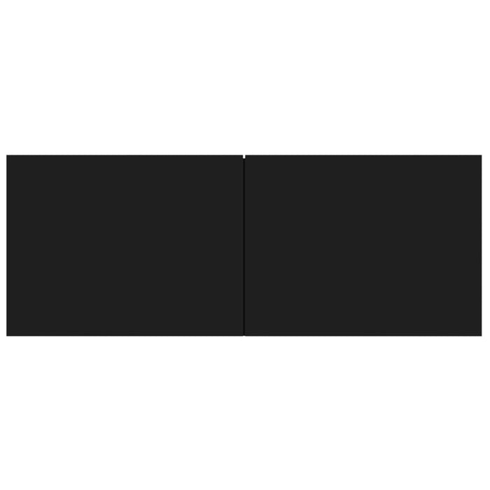 Set di Mobili Porta TV 5 pz Nero in Legno Multistrato 3114423