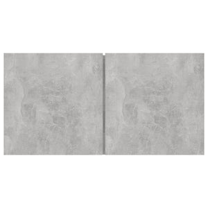 Set di mobili mobile buffet TV televisione soggiorno camera da letto soggiorno 5 pezzi multistrato grigio 02_0024883