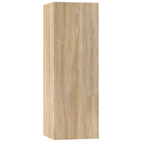 Set di Mobili Porta TV 5 pz Rovere Sonoma in Legno Multistrato cod mxl 20107