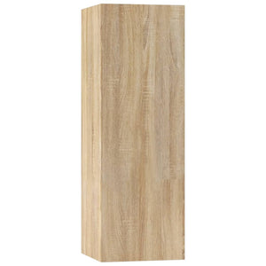 Set di Mobili Porta TV 5 pz Rovere Sonoma in Legno Multistrato cod mxl 20107