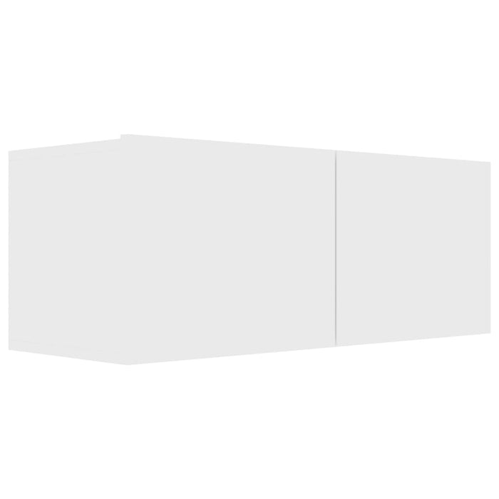 Set Mobili Porta TV 3 pz Bianco in Legno Multistrato 3114470