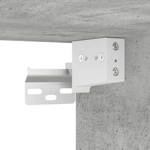 Set di Mobili Porta TV 7 pz Grigio Cemento in Legno Multistrato 3114521