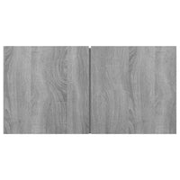 Set di Mobili Porta TV 4 pz Grigio Sonoma in Legno Multistrato 3114532