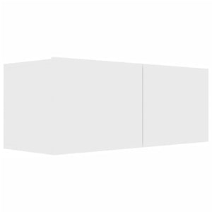 Set di Mobili Porta TV 6 pz Bianco in Legno Multistrato cod mxl 14746