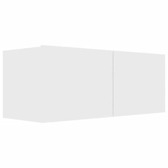 Set di Mobili Porta TV 6 pz Bianco in Legno Multistrato cod mxl 14746